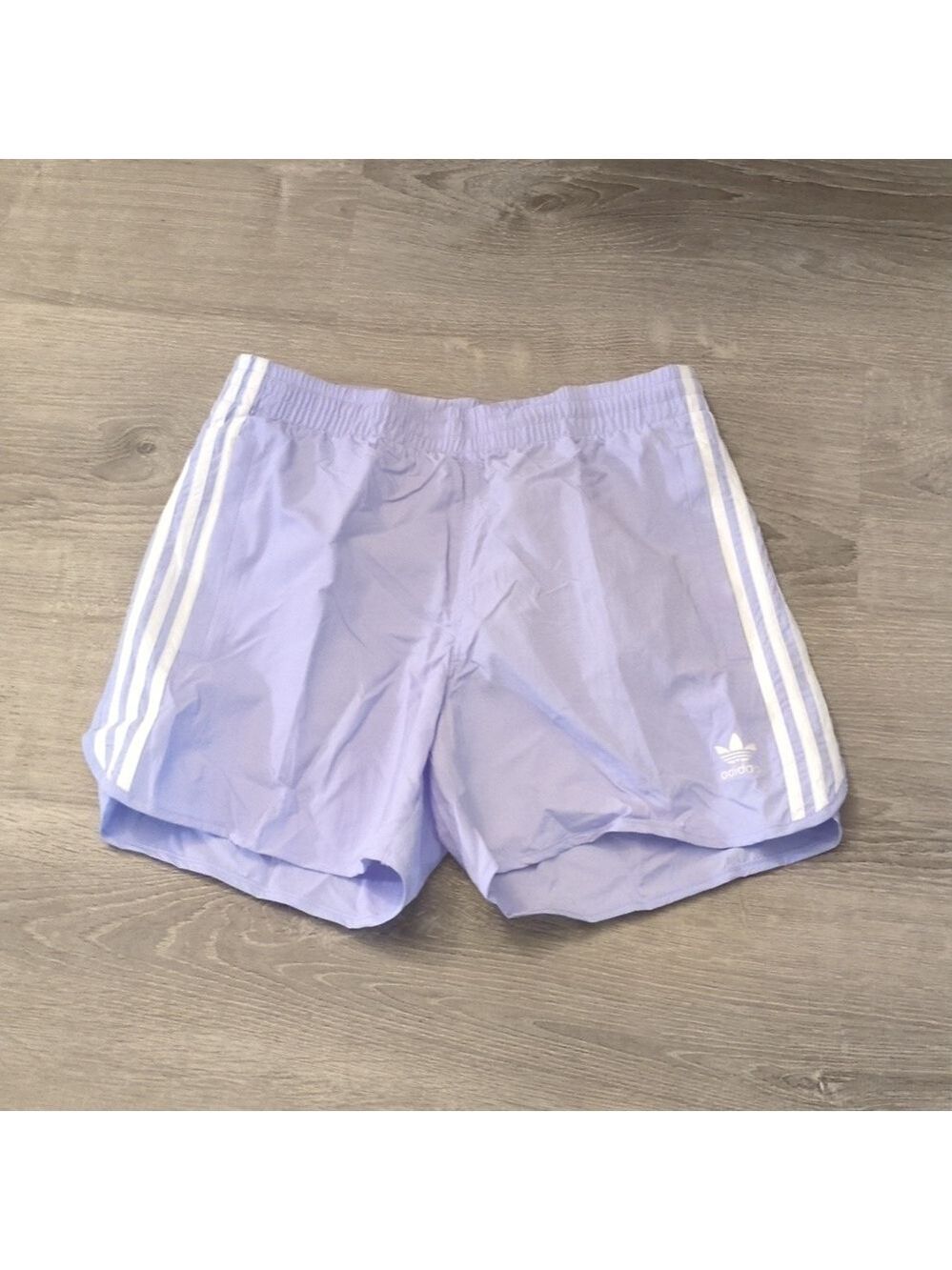 Adidas violet bone sprinter shorts size medium